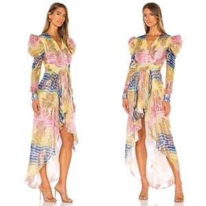 Hemant & Nandita Coco dress maxi small multicolor